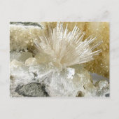 Aragonite und Quarz Postkarte (Vorderseite)