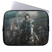 Aragorn Leading on Horse Laptopschutzhülle (Vorderseite)
