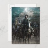 Aragorn Leading on Horse Postkarte (Vorne/Hinten)