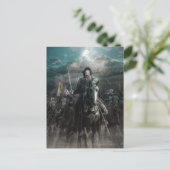 Aragorn Leading on Horse Postkarte (Stehend Vorderseite)
