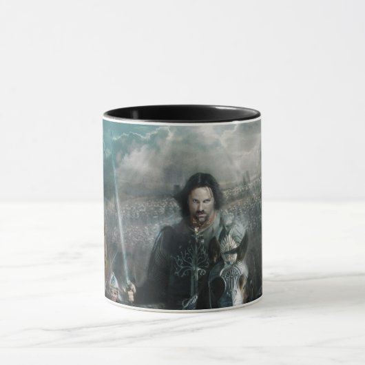 Aragorn Leading on Horse Tasse (Zentrum)