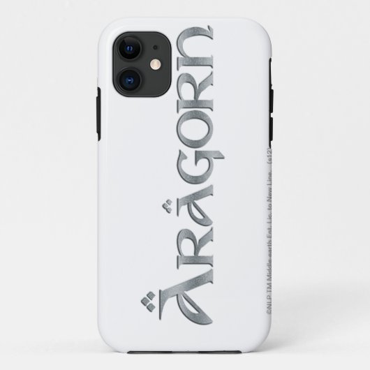 Aragorn-Logo Case-Mate iPhone Hülle (Rückseite)