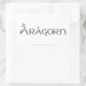 Aragorn-Logo Rechteckiger Aufkleber (Tasche)