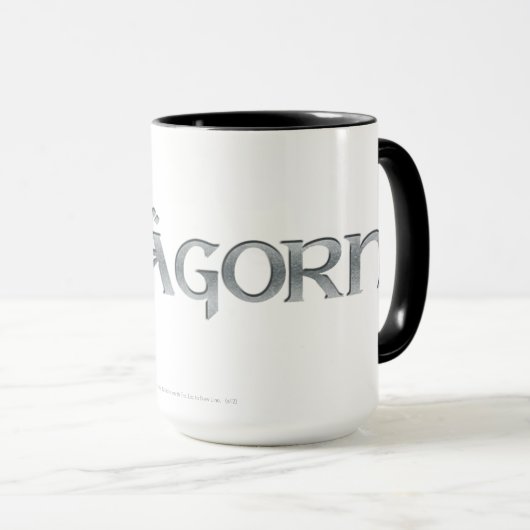 Aragorn-Logo Tasse (VorderseiteRechts)