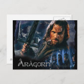 Aragorn mit Armee Postkarte (Vorne/Hinten)