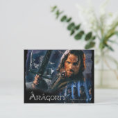 Aragorn mit Armee Postkarte (Stehend Vorderseite)