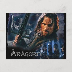 Aragorn mit Armee Postkarte