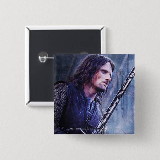 Aragorn mit Blut Button (Vorne & Hinten)