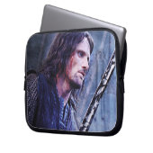 Aragorn mit Blut Laptopschutzhülle (Vorderseite Links)