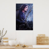 Aragorn mit Blut Poster (Küche)