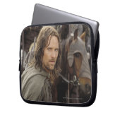 Aragorn mit Pferd Laptopschutzhülle (Vorderseite Links)