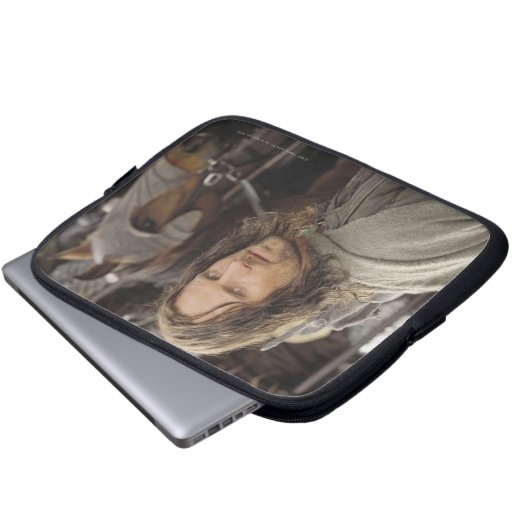 Aragorn mit Pferd Laptopschutzhülle (Vorne Knopf)