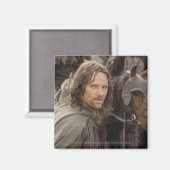 Aragorn mit Pferd Magnet (Vorderseite/Rückseite)