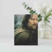 Aragorn Nah nach oben Postkarte (Stehend Vorderseite)
