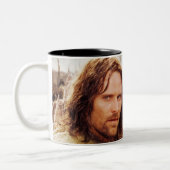 Aragorn Plus Reihe von Pferden Zweifarbige Tasse (Links)