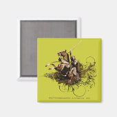 Aragorn Reiten Magnet (Vorderseite/Rückseite)