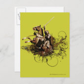 Aragorn Reiten Postkarte (Vorne/Hinten)