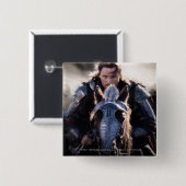 Aragorn Reitpferd Button (Vorne & Hinten)