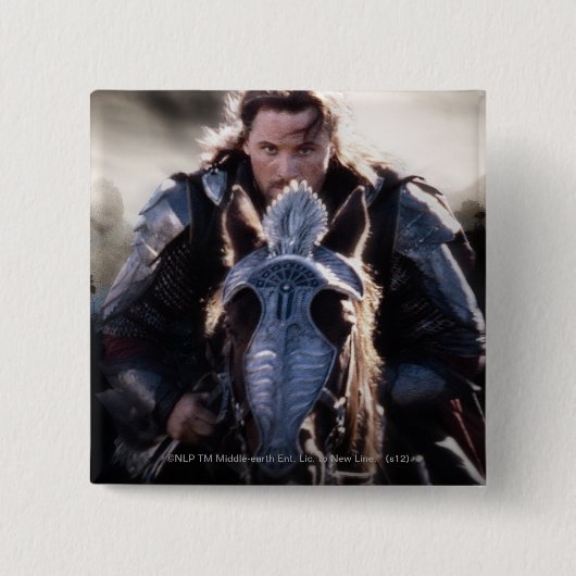 Aragorn Reitpferd Button (Vorderseite)