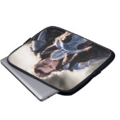 Aragorn Reitpferd Laptopschutzhülle (Vorne Knopf)