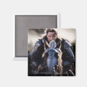 Aragorn Reitpferd Magnet (Vorderseite/Rückseite)