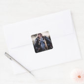 Aragorn Reitpferd Quadratischer Aufkleber (Umschlag)