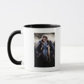 Aragorn Reitpferd Tasse (Links)
