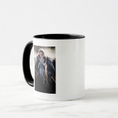 Aragorn Reitpferd Tasse (Vorderseite Links)
