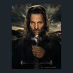 Aragorn Sword Down Poster<br><div class="desc">Herr der Ringe: Die zwei Türme. Aragorn: Wenn ich dich durch mein Leben oder Tod beschützen kann,  werde ich es tun. Du hast mein Schwert...  Fahren Sie hart,  schauen Sie nicht zurück.</div>