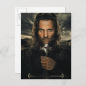 Aragorn Sword Down Postkarte (Vorne/Hinten)