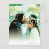 Aragorn und ARWEN™ Kiss Postkarte (Vorderseite)
