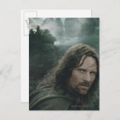 Aragorn und Ringwraiths Postkarte (Vorne/Hinten)