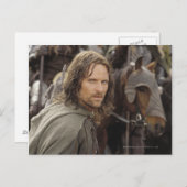 Aragorn with horse postkarte (Vorne/Hinten)