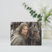 Aragorn with horse postkarte (Stehend Vorderseite)