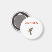 Arainaria-Magnet Magnet (Vorderseite/Rückseite)