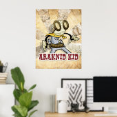 Araknid Kid Poster (Heimbüro)