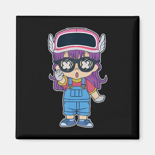 Arale Norimaki Dr Slump Manga Anime Cartoon Lover Magnet (Vorne)