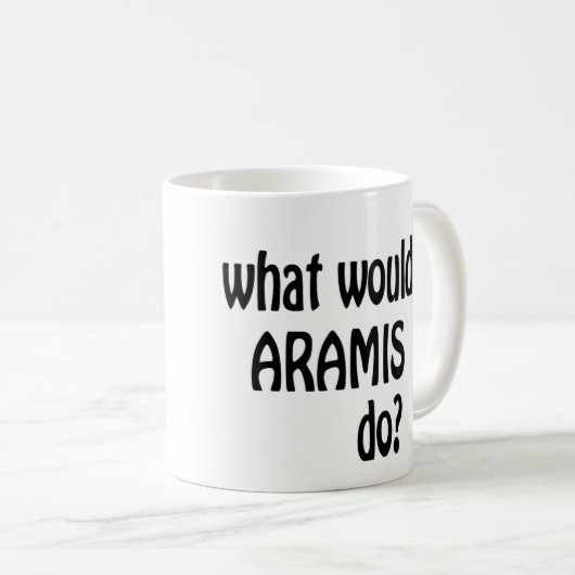 Aramis Kaffeetasse (VorderseiteRechts)