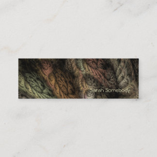 Aran Fraktal-Visitenkarte Mini Visitenkarte
