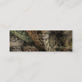 Aran Fraktal-Visitenkarte Mini Visitenkarte (Rückseite)