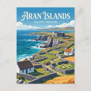 Aran-Inseln Irland Postkarte