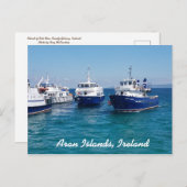 Aran Island Postkarte (Vorne/Hinten)