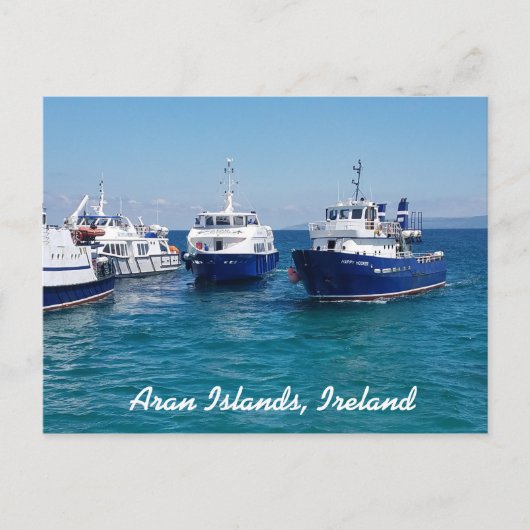 Aran Island Postkarte (Vorderseite)