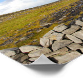 Aran Island - Rocky Landschaft 2 Poster (Ecke)