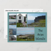 Aran Islands Collage Postkarte (Vorne/Hinten)