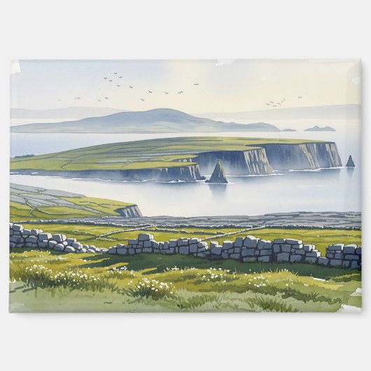 Aran Islands Ireland Travel Magnet (Vorderseite)