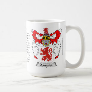 Aranda nennen, der Ursprung, die Bedeutung und das Kaffeetasse