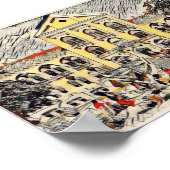 Arandjelovac, Serbien, Retro Vintag Poster (Ecke)