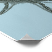 Aranea Avicularia, Black Cuban Spider Poster (Ecke)