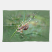 Araneus - Weaver Spider Handtuch (Horizontal)